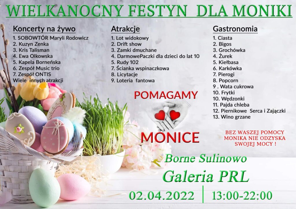 Wielkanocny Festyn dla Moniki